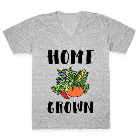 Home Grown V-Neck Tee Shirt