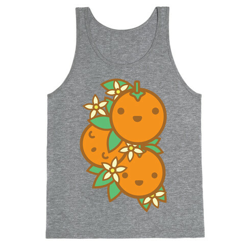 Kawaii Oranges Tank Top