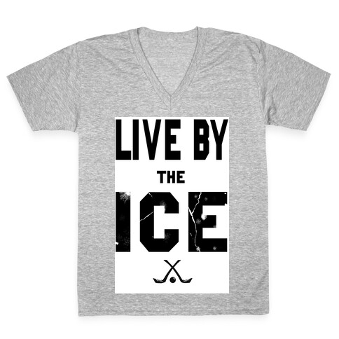 Live by the Ice V-Neck Tee Shirt