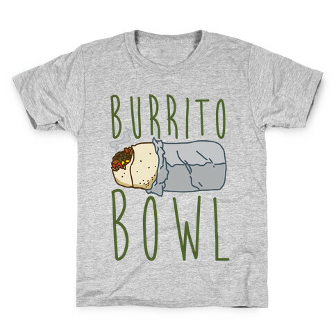 Burrito Bowl Kids T-Shirt