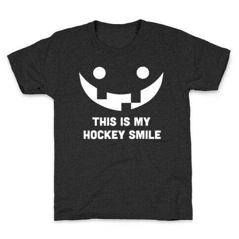 This is My Hockey Smile Kids T-Shirt