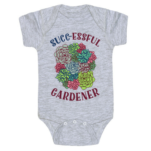 Succ-essful Gardener Baby One-Piece