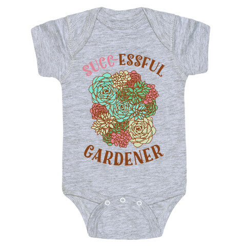 Succ-essful Gardener Baby One-Piece