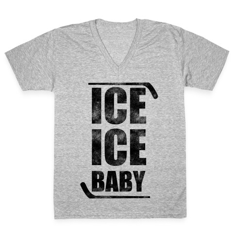 Ice Ice Baby V-Neck Tee Shirt