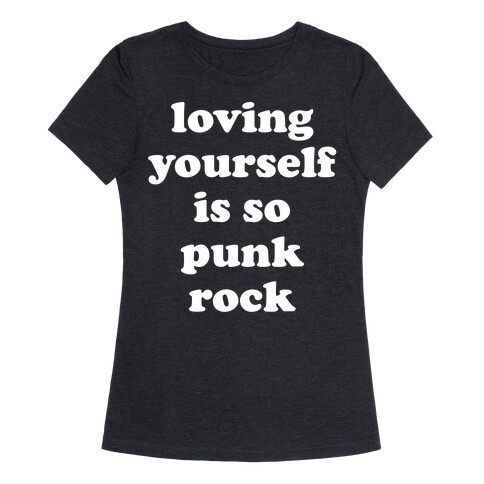 Loving Yourself Is So Punk Rock Hooded Sweatshirts | LookHUMAN