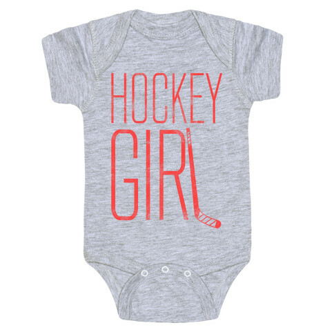 Hockey Girl Baby One-Piece