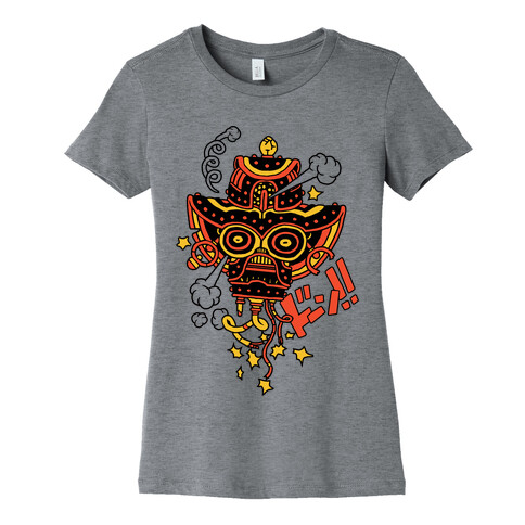 Broken Robot Head Womens T-Shirt