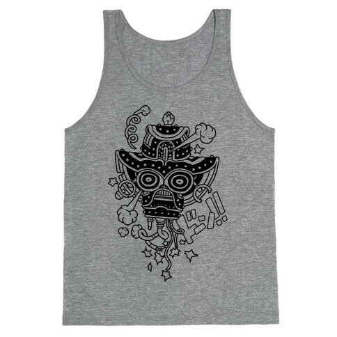 Broken Robot Head Tank Top