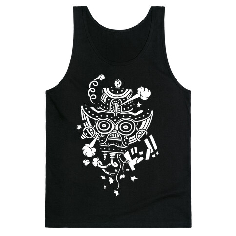 Broken Robot Head Tank Top