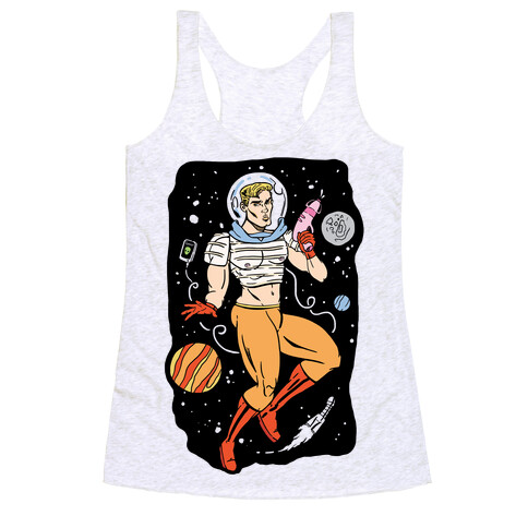 Gaylactic Warrior Racerback Tank Top