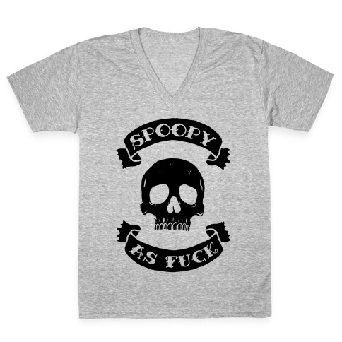 Spoopy as F*** V-Neck Tee Shirt