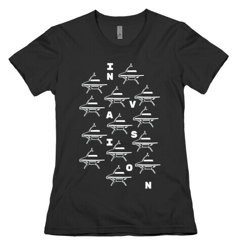 UFO Invasion Womens T-Shirt