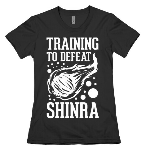 Training to Destroy Shinra Womens T-Shirt