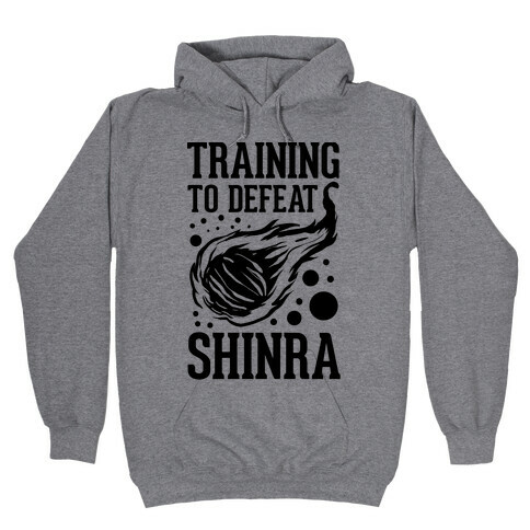 Training to Destroy Shinra Hooded Sweatshirt