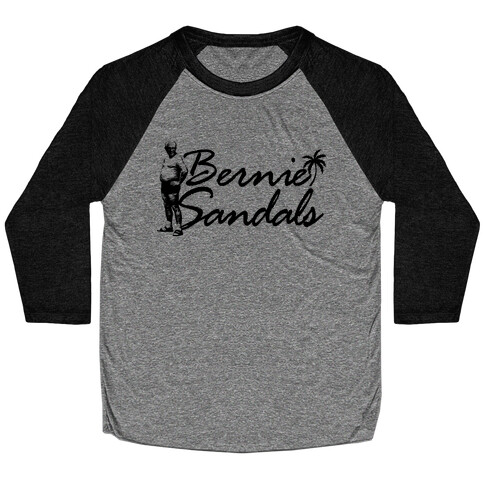 Bernie Sandals Baseball Tee