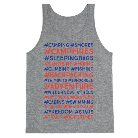 Outdoor Hastags Tank Top