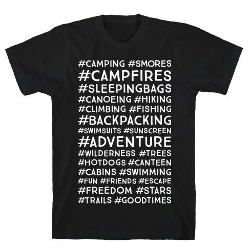 Outdoor Hastags T-Shirt