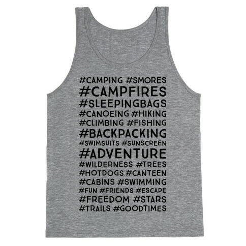 Outdoor Hastags Tank Top