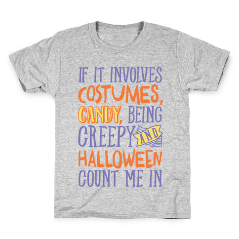 Halloween Count Me In Kids T-Shirt