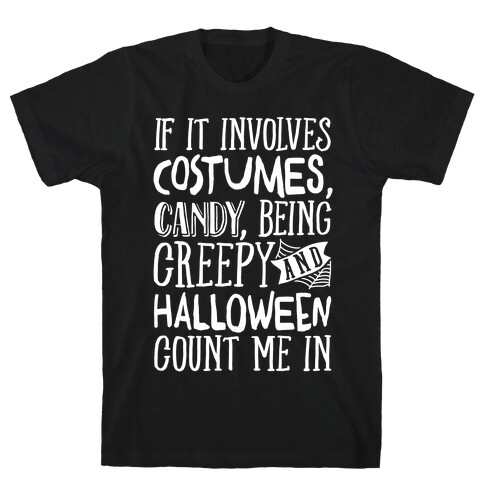 Halloween Count Me In T-Shirt