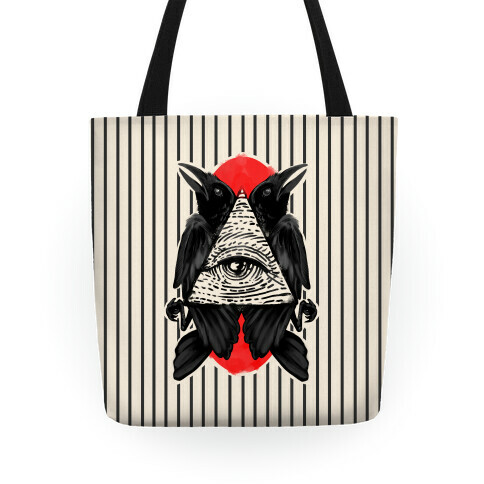 Crows Illuminati Tote