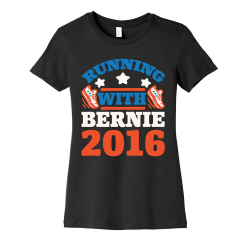 Running With Bernie 2016 Womens T-Shirt