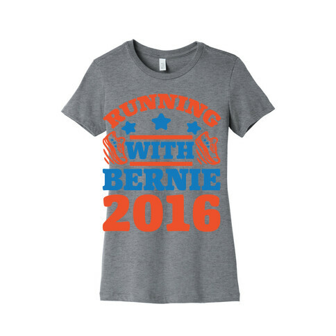 Running With Bernie 2016 Womens T-Shirt
