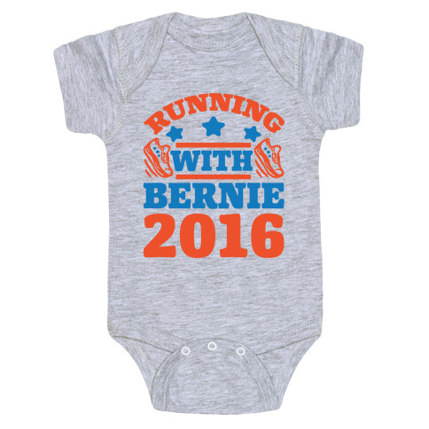 Running With Bernie 2016 Baby One-Piece