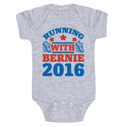 Running With Bernie 2016 Baby One-Piece