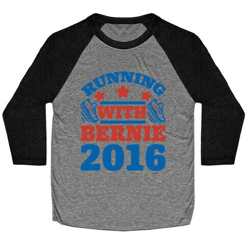 Running With Bernie 2016 Baseball Tee