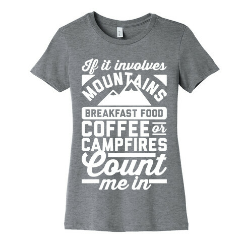 Count Me In Womens T-Shirt