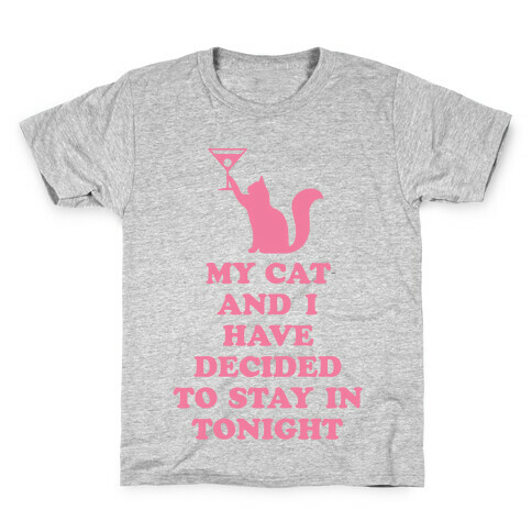 My Cat And I Kids T-Shirt