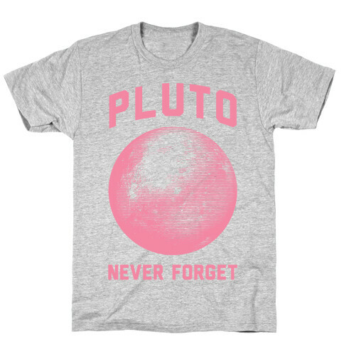 Pluto Never Forget T-Shirt