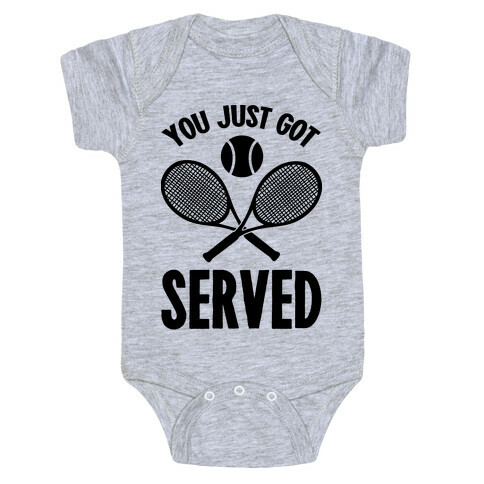 You Just Got Served (Tennis) Baby One-Piece