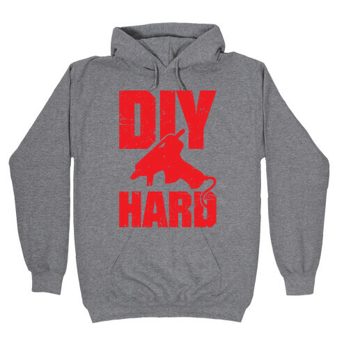 DIY Hard Hooded Sweatshirt
