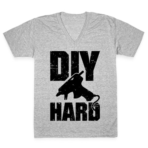 DIY Hard V-Neck Tee Shirt