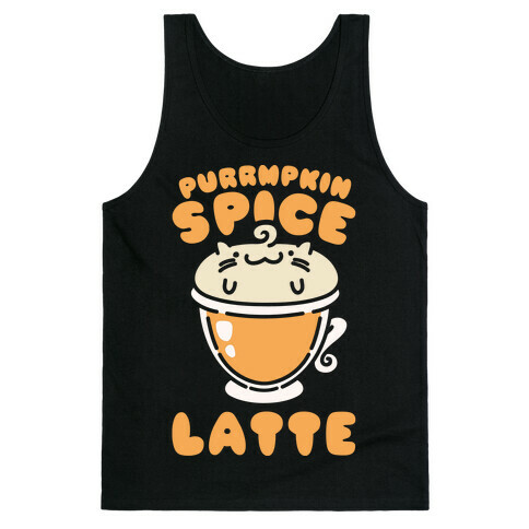 Purrmpkin Spice Latte Tank Top