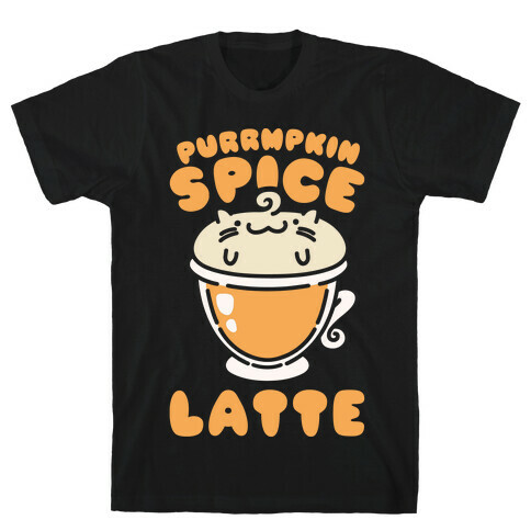 Purrmpkin Spice Latte T-Shirt
