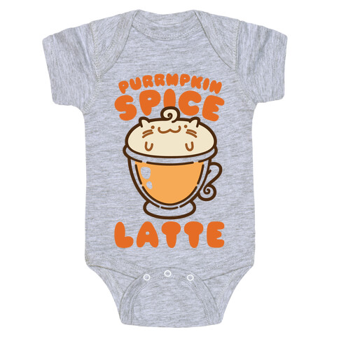 Purrmpkin Spice Latte Baby One-Piece