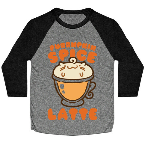 Purrmpkin Spice Latte Baseball Tee