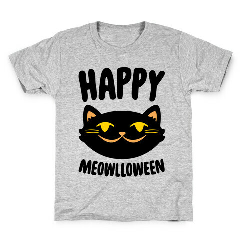 Happy Meowlloween Kids T-Shirt