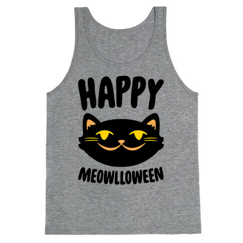 Happy Meowlloween Tank Top