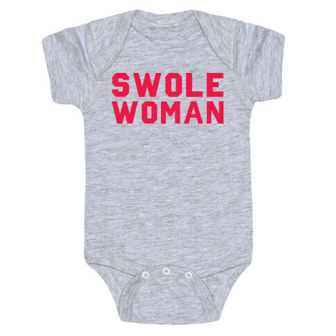 Swole Woman Baby One-Piece
