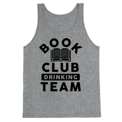 Book Club Drinking Team Tank Top