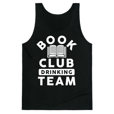Book Club Drinking Team Tank Top
