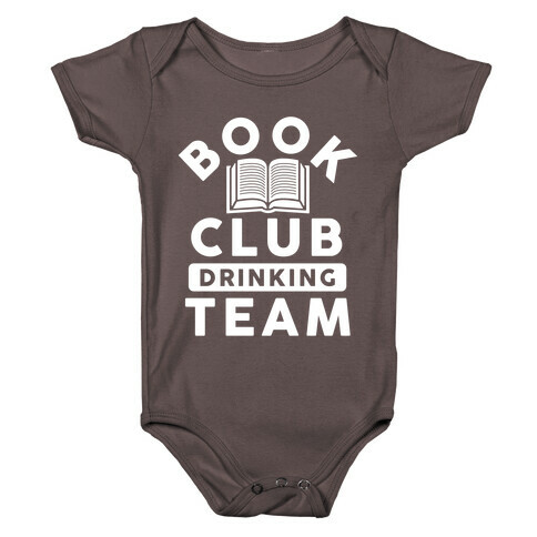 Book Club Drinking Team Baby One-Piece