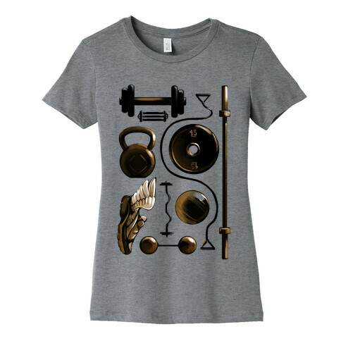 Lifting Items Womens T-Shirt