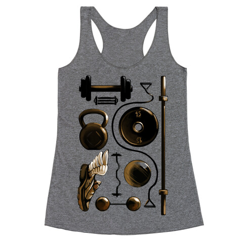 Lifting Items Racerback Tank Top