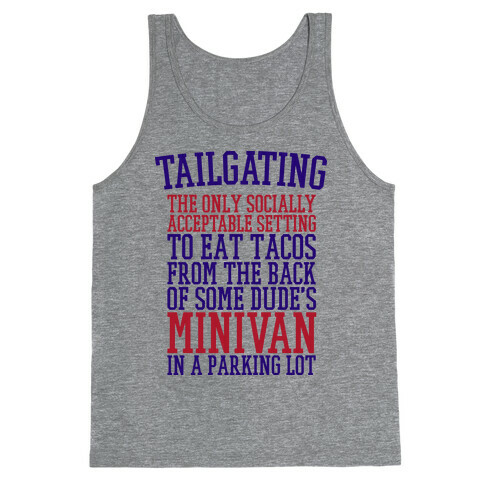 Tailgating Tank Top