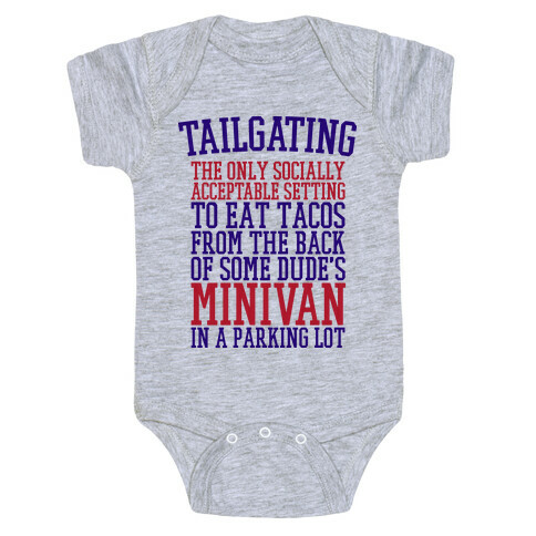 Tailgating Baby One-Piece